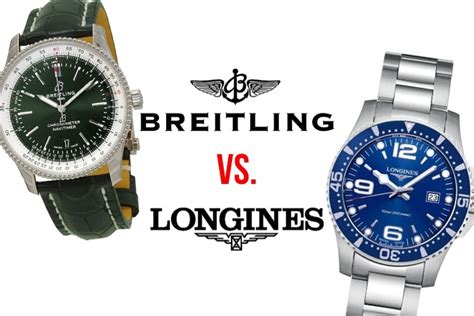 Breitling vs Longines Watch Brand Overview and 